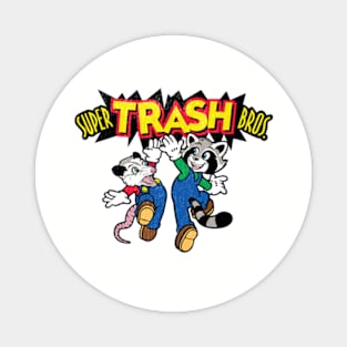 Super Trash Bros Magnet